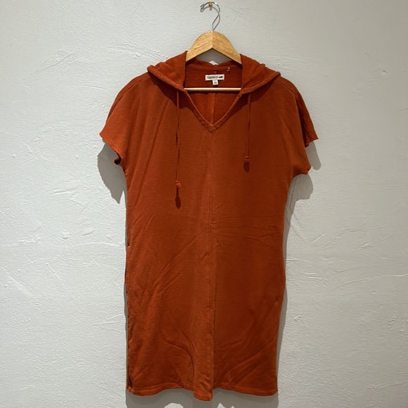 NWT ☀️ Toad&Co | Women's Epiq Hooded Dress - Rust - Picture 9 of 12